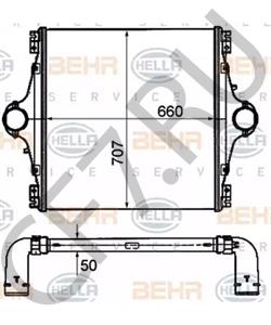 500 348 264 ASTRA Интеркулер в городе Екатеринбург