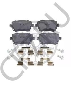 1TD698451 SKODA (SVW) Комплект тормозных колодок, дисковый тормоз в городе Екатеринбург