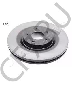 40206-CA010 Dar тормозной диск NISSAN FAIRLADY Z33 / MURANO Z50, Z51 / SKYLINE V35, V36 / INFINITI G / INFINITI M FR в городе Екатеринбург