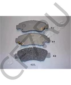 45022SENH10 HONDA (GAC) Комплект тормозных колодок, дисковый тормоз в городе Екатеринбург