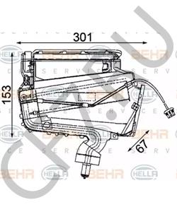 77 00 308 726 RENAULT TRUCKS Испаритель, кондиционер в городе Екатеринбург