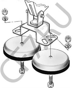 057 551 89 BOMAG Кронштейн, фара рабочего освещения в городе Екатеринбург
