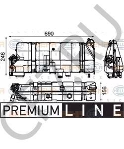 0323 013 00 NEOPLAN Компенсационный бак, охлаждающая жидкость в городе Екатеринбург