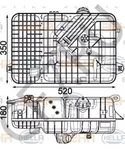 A9605014303 DAIMLER Компенсационный бак, охлаждающая жидкость в городе Екатеринбург
