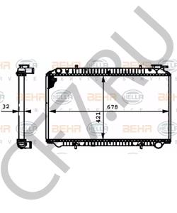 21410-7C003 LDV Радиатор, охлаждение двигателя в городе Екатеринбург