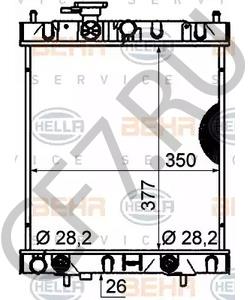 2146097B00 AWD Радиатор, охлаждение двигателя в городе Екатеринбург