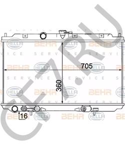 21460AV600 AWD Радиатор, охлаждение двигателя в городе Екатеринбург