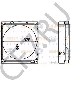 77 00 068 308 CLAAS Радиатор, охлаждение двигателя в городе Екатеринбург