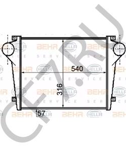 9841 2340 IVECO Интеркулер в городе Екатеринбург