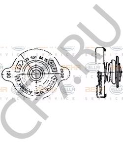 0120-432-307 SOLARIS Крышка, резервуар охлаждающей жидкости в городе Екатеринбург
