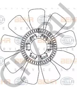 H816200040010 AGCO ВЕНТИЛЯТОР в городе Екатеринбург