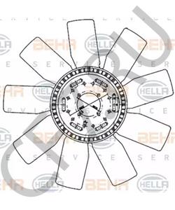 366 200 46 23 EVOBUS Крыльчатка вентилятора, охлаждение двигателя в городе Екатеринбург