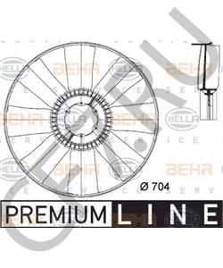 0120-432-800 SOLARIS Крыльчатка вентилятора, охлаждение двигателя в городе Екатеринбург