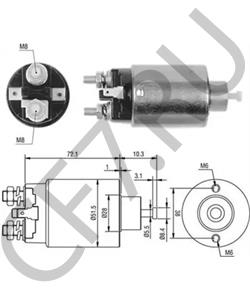SB644 FLO Auto Mechanics ВТУЛКА ПЕРЕДНЕГО СТАБИЛИЗАТОРА D27.2 в городе Екатеринбург