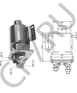3603869RX CUMMINS Тяговое реле, стартер в городе Екатеринбург