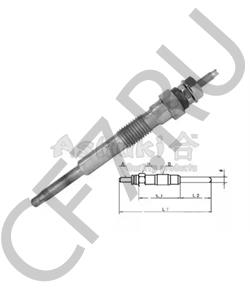 345155 INNOCENTI Свеча накаливания в городе Екатеринбург