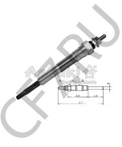 886095 ROV/TRIU/JAGU/AUSTIN Свеча накаливания в городе Екатеринбург