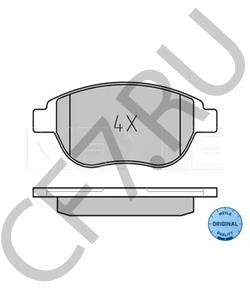 4252.22 PEUGEOT (DF-PSA) Комплект тормозных колодок, дисковый тормоз в городе Екатеринбург