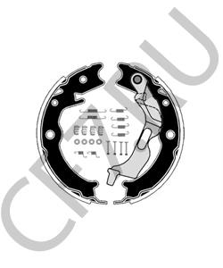 91071000 TEXTAR Колодки ручного тормоза к-кт в городе Екатеринбург