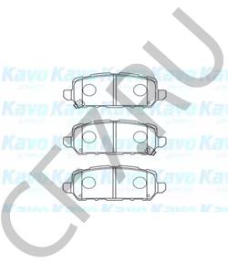 43022T2JH00 HONDA (GAC) Комплект тормозных колодок, дисковый тормоз в городе Екатеринбург