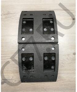 TZ3501015TSLA CAMC Колодка тормозная передняя с накладками в сборе (нижняя) C в городе Екатеринбург