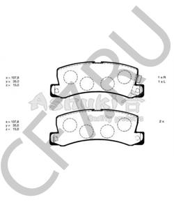 GDB1168 LUCAS и Колодки тормозные GDB 1168 (04466-33110) в городе Екатеринбург