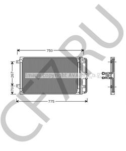 4883536AA PLYMOUTH Конденсатор, кондиционер в городе Екатеринбург