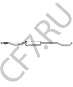 16 092 226 80 PSA Глушитель в городе Екатеринбург