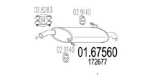 Starke 172-677_STARKE_Колодки тормозные MER W164 задние
