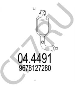 96 781 272 80 PSA ГЛУШ.С КАТАЛИЗ. TR K671 в городе Екатеринбург