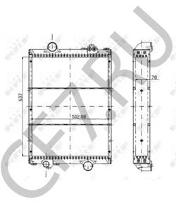 7700055180 CLAAS Радиатор, охлаждение двигателя в городе Екатеринбург