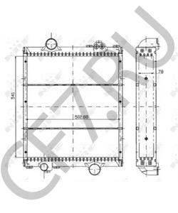 7700055181 CLAAS Радиатор, охлаждение двигателя в городе Екатеринбург