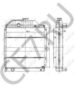7700047576 CLAAS Радиатор, охлаждение двигателя в городе Екатеринбург