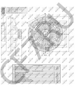 82085803 NEW HOLLAND Сцепление, вентилятор радиатора в городе Екатеринбург