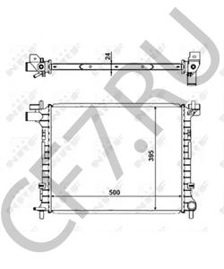 1091349 FORD ASIA / OCEANIA Радиатор, охлаждение двигателя в городе Екатеринбург