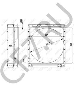 77057547 CLAAS Радиатор, охлаждение двигателя в городе Екатеринбург