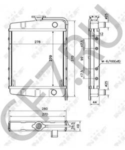 0123007 CHATENET Радиатор, охлаждение двигателя в городе Екатеринбург