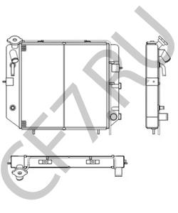 3785098 CLARK Радиатор, охлаждение двигателя в городе Екатеринбург