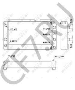 3501070502 LINDE Радиатор, охлаждение двигателя в городе Екатеринбург