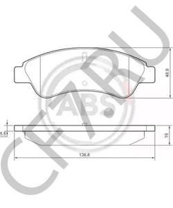 1617265080 CITROEN/PEUGEOT EM:4 ЗАД ТОР К в городе Екатеринбург
