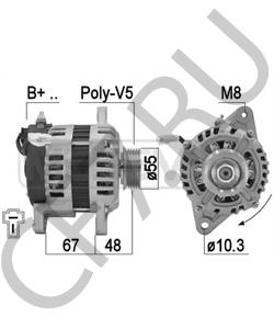 471QLR3701950 PIAGGIO Генератор в городе Екатеринбург