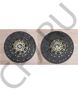 DZ1560160032 SHAANXI Диск сцепления 430*52,5  малый (средний) демпфер в городе Екатеринбург