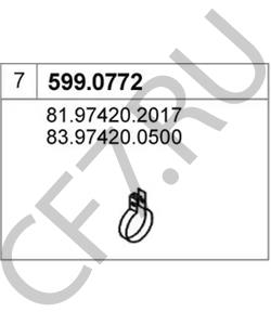 071555104501 VIASA Соединительные элементы, система выпуска в городе Екатеринбург