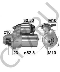 6711510101 Taeil Стартер оригинал восстановленный в Корее () Ssangyong D20DTR, D20DTF, D22 в городе Екатеринбург