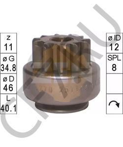 361452G000 HYUNDAI / KIA БЕНДИКС СТАРТЕРА [ORG в городе Екатеринбург