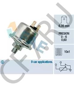13200258-0 EBRO Датчик, давление масла в городе Екатеринбург