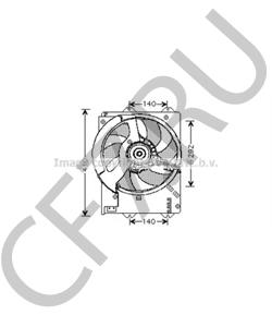 PGF101340 AUSTIN Вентилятор, охлаждение двигателя в городе Екатеринбург