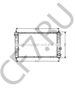 060971 FSO Радиатор, охлаждение двигателя в городе Екатеринбург
