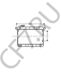 012284 FSO Радиатор, охлаждение двигателя в городе Екатеринбург