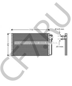 F4SZ19712A LINCOLN Конденсатор, кондиционер в городе Екатеринбург